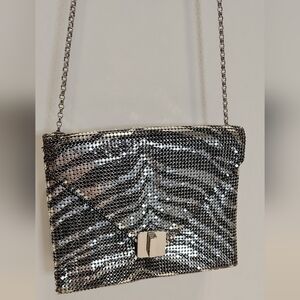 Vintage New Old Stock Whiting and Davis Bag Mesh Purse Bag Clutch